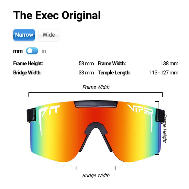 Pit Viper - The Exec Original - HDPV Polarized Pink - Regular