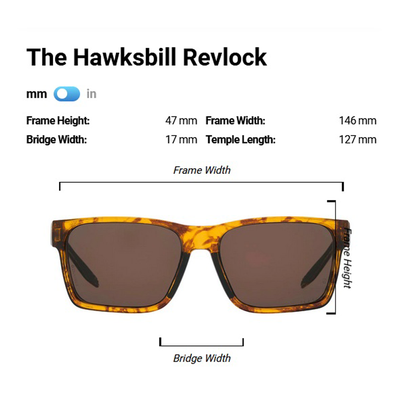 Pit Viper - The Hawksbill Revlock - HDPV Polarized Brown