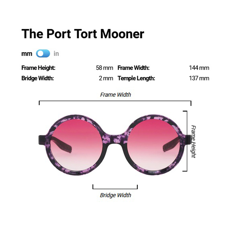Pit Viper - The Port Tort Mooner - Rose Fade