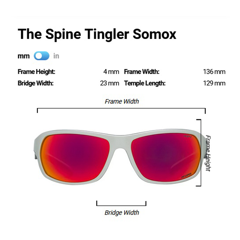 Pit Viper - The Spine Tingler Somox - HDPV Polarized Red