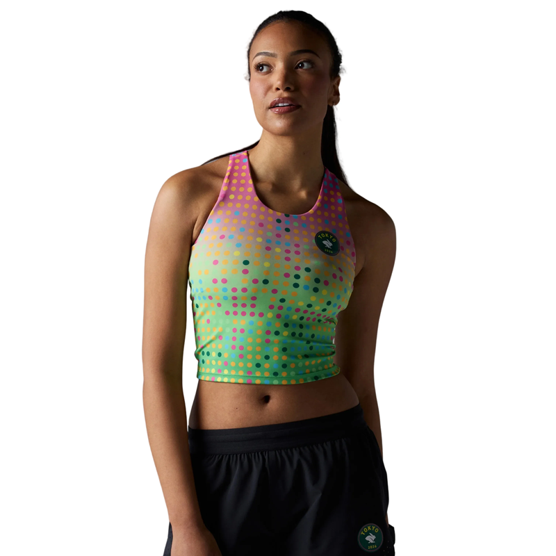 rabbit - Crusher Pocket Crop - Blue Curacao - Tokyo 2026 - Women's