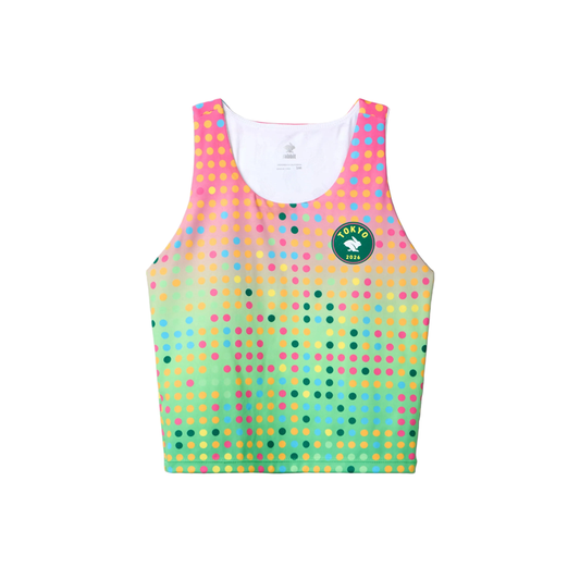 rabbit - Crusher Pocket Crop - Blue Curacao - Tokyo 2026 - Women's