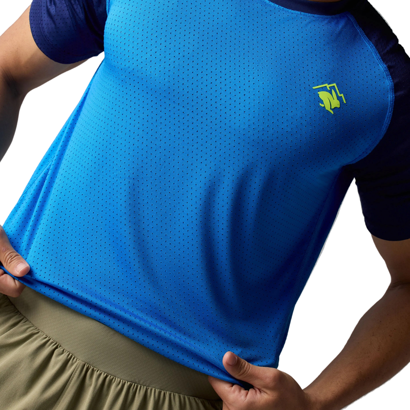 rabbit - EZ Tee Perf Trail SS - Electric Blue - Men's