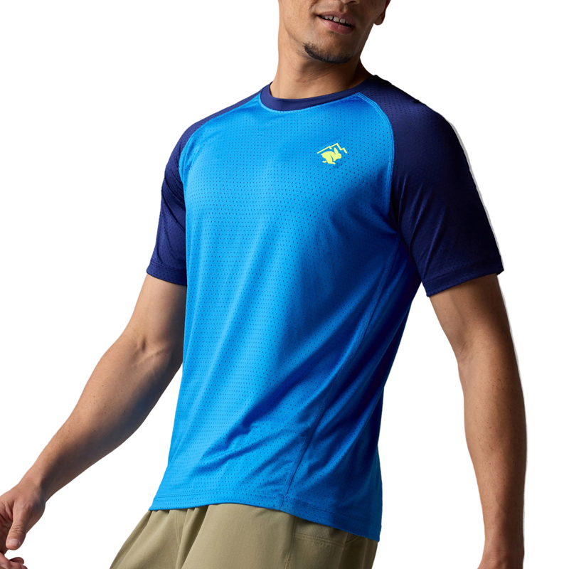 rabbit - EZ Tee Perf Trail SS - Electric Blue - Men's
