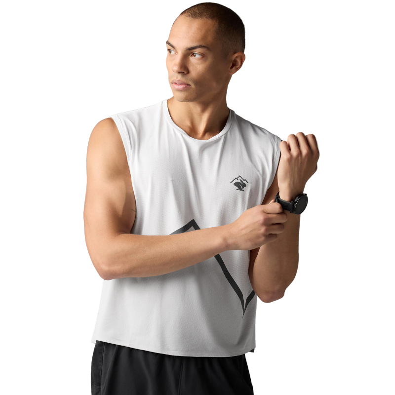 rabbit - Fastrock Sleeveless - White -  Men's