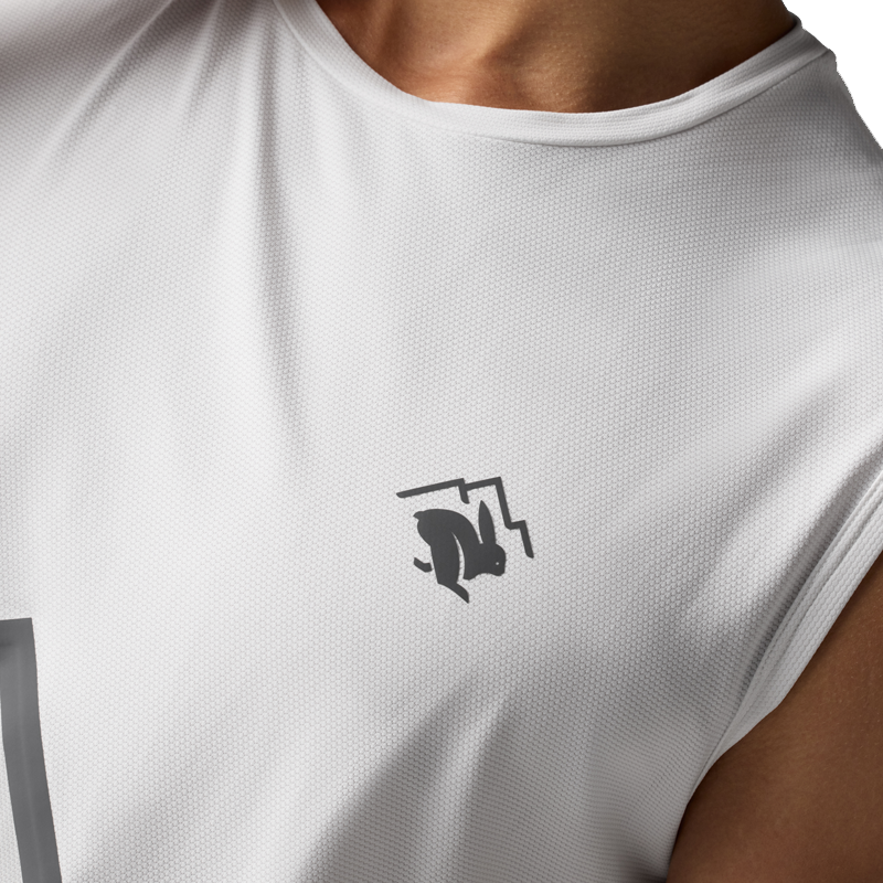 rabbit - Fastrock Sleeveless - White -  Men's