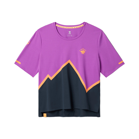 rabbit - Fastrock Tee SS - Purple Cactus Flower - Women's