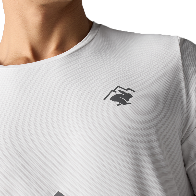 rabbit - Fastrock Tee SS - White -  Men's