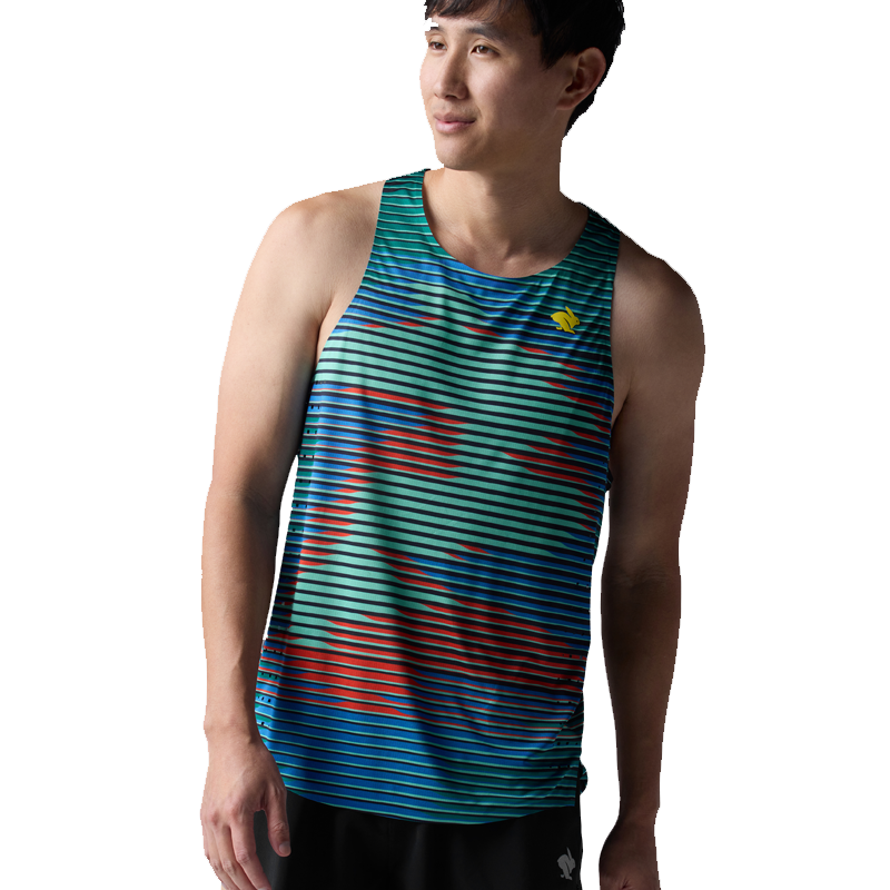 rabbit - Go Time - Blue Heat Map - Men's