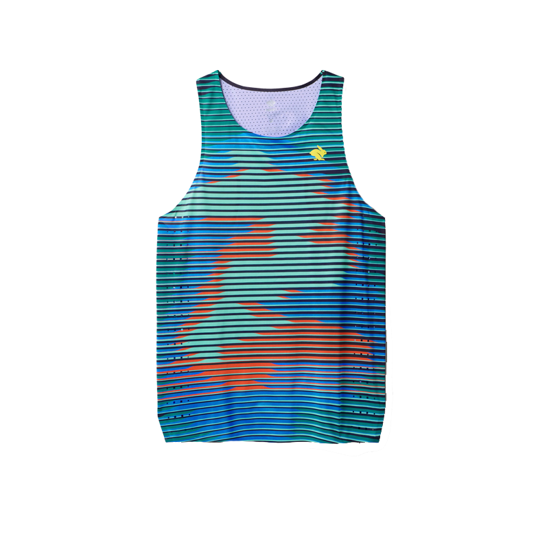 rabbit - Go Time - Blue Heat Map - Men's