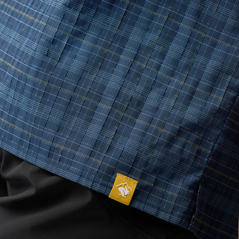 rabbit - High Country Relaxed SS - Dress Blues Plaid - Men's