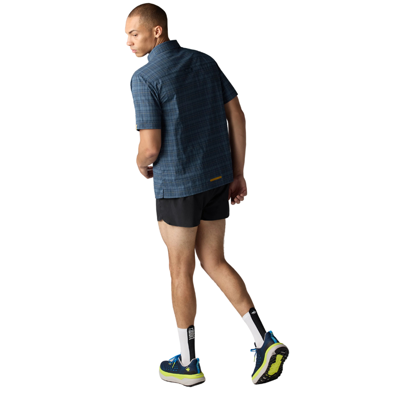 rabbit - High Country Relaxed SS - Dress Blues Plaid - Men's