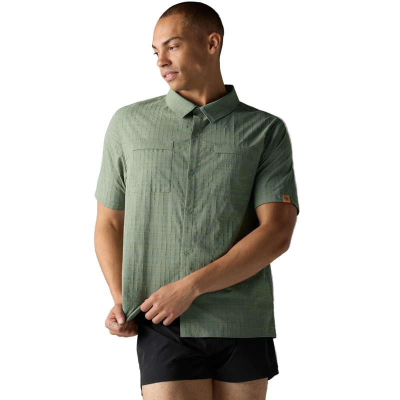 rabbit - High Country Relaxed SS - Sea Spray Plaid - Men's