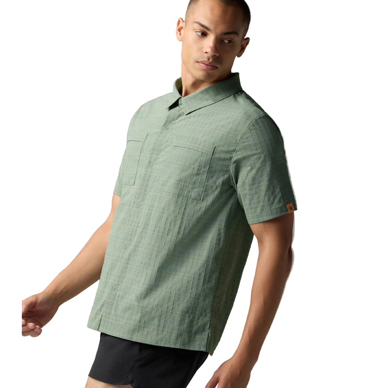 rabbit - High Country Relaxed SS - Sea Spray Plaid - Men's