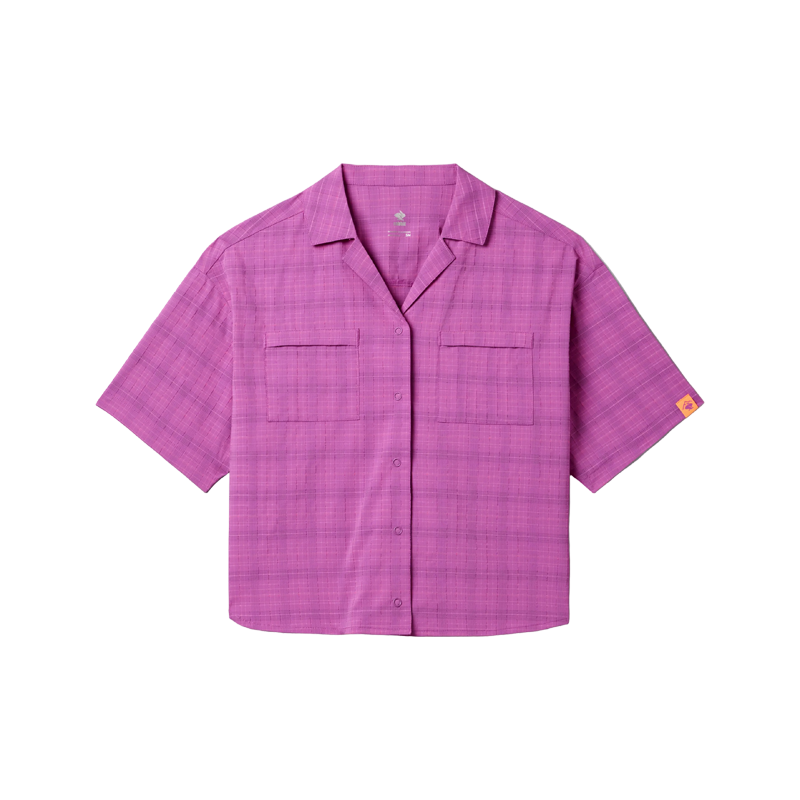 rabbit - High Country SS - Purple Cactus Plaid - Women's