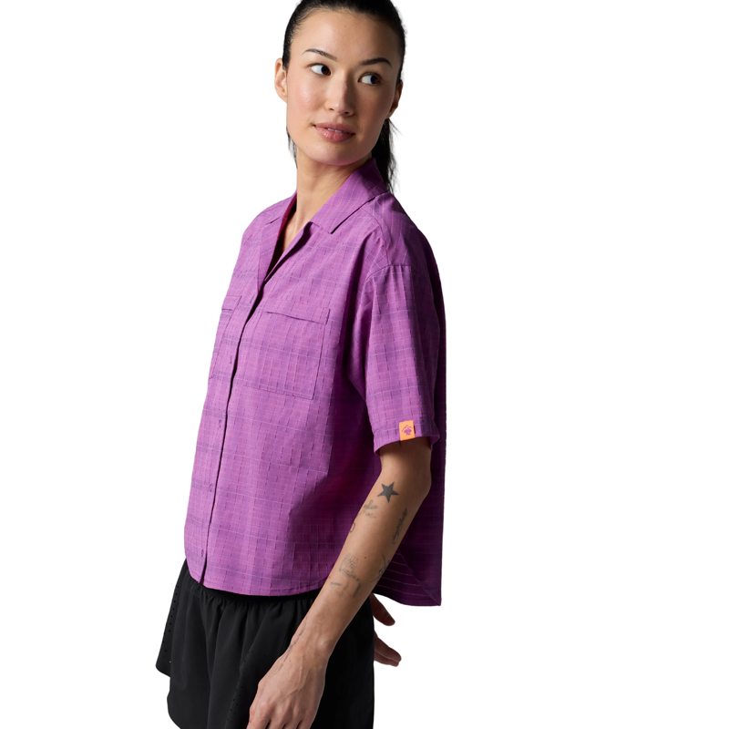 rabbit - High Country SS - Purple Cactus Plaid - Women's