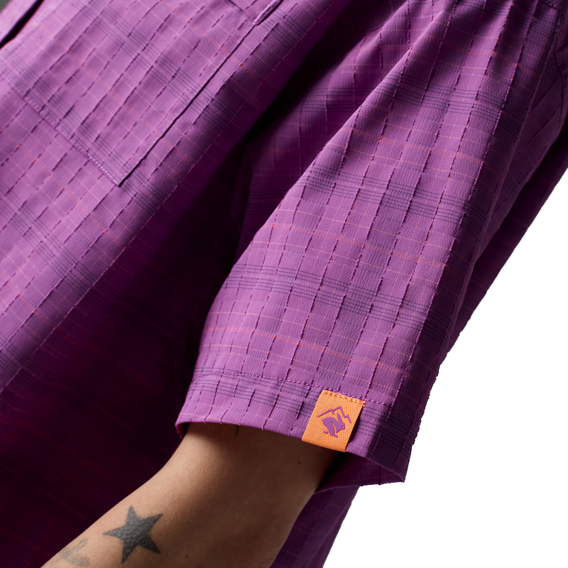 rabbit - High Country SS - Purple Cactus Plaid - Women's