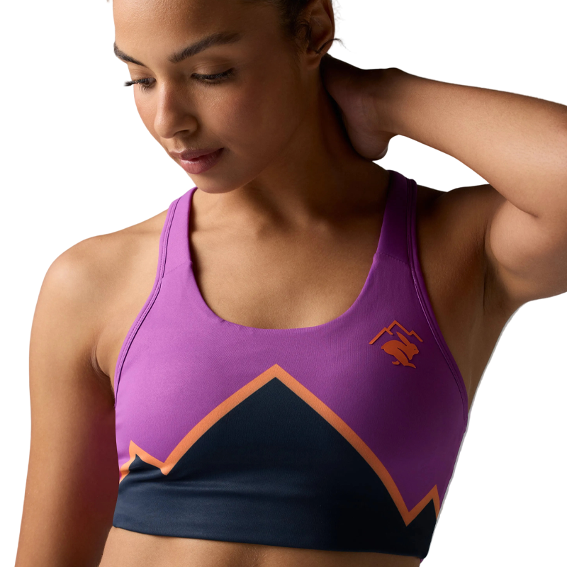 rabbit - Hydration Trail Bra - Purple Cactus Flower - Women's