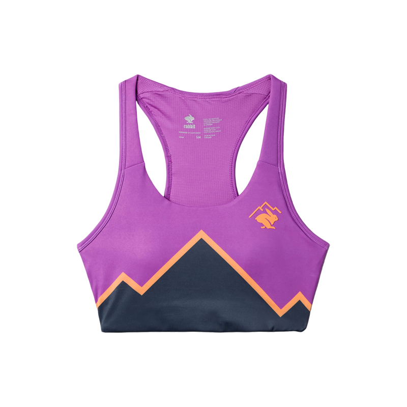 rabbit - Hydration Trail Bra - Purple Cactus Flower - Women's