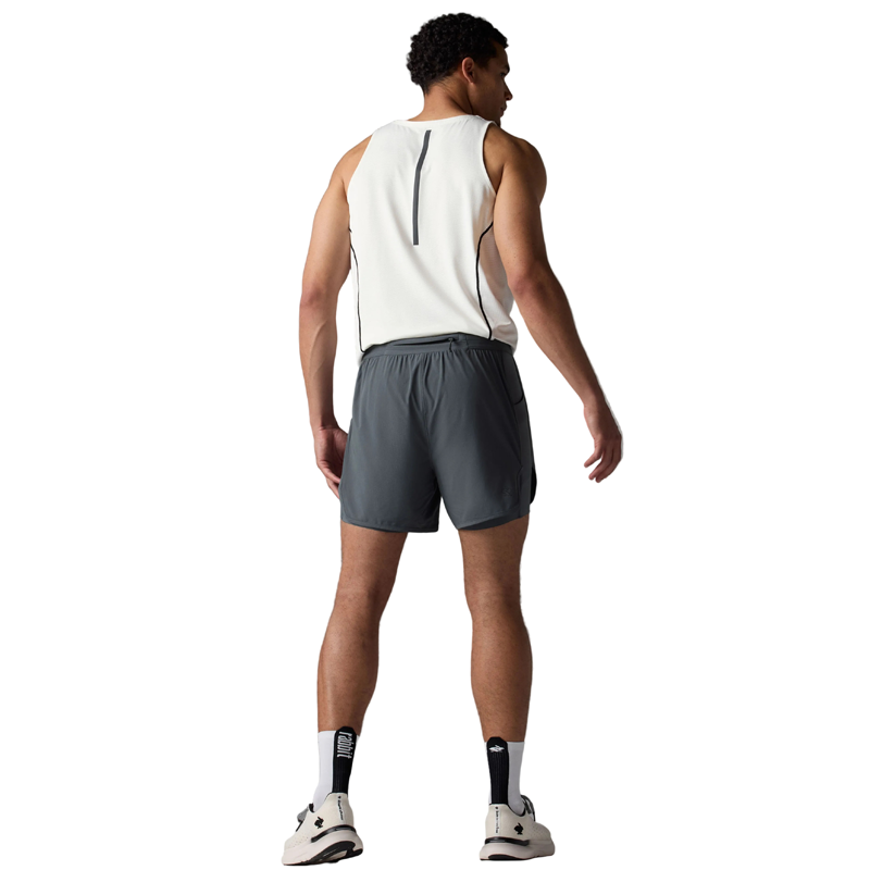rabbit - Pacer Hybrid Short 5" - Iron Gate - Men's