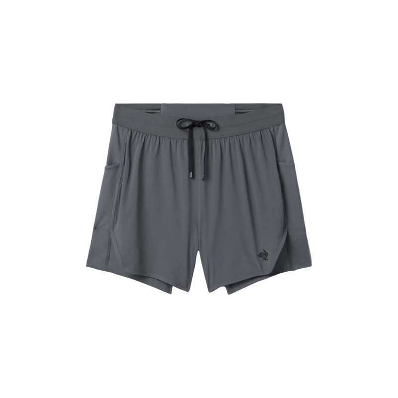 rabbit - Pacer Hybrid Short 5" - Iron Gate - Men's