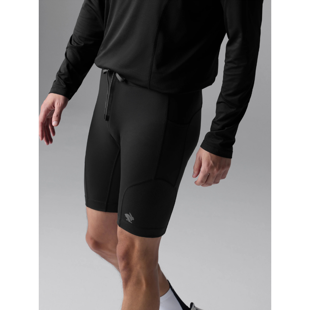 rabbit - Pacer Hybrid Short 8.5" - Black - Men's