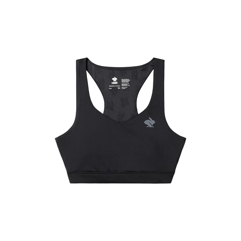 rabbit - Pocket Bra - Black - Women's