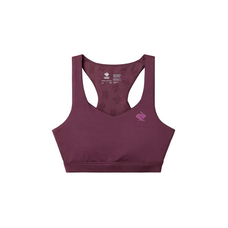 rabbit - Pocket Bra - Mauve - Women's