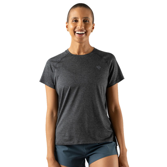 rabbit - EZ Tee SS - Black Charcoal - Women's