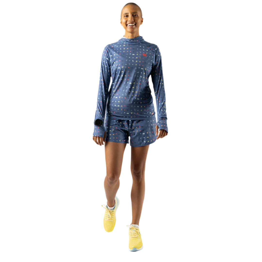 rabbit - UPF Deflector 2.0 - Bijou Blue Icon - Women's