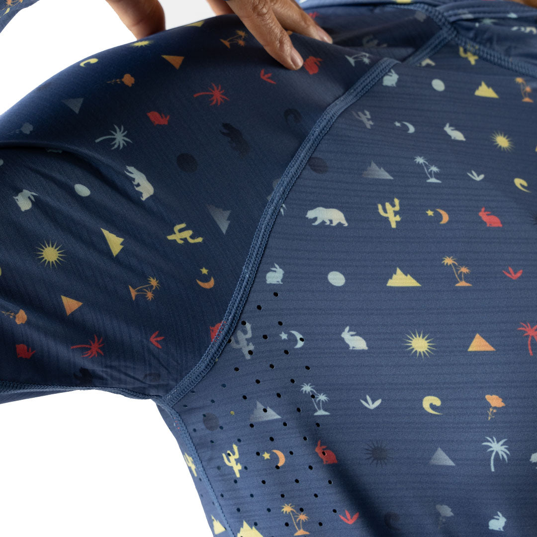 rabbit - UPF Deflector 2.0 - Bijou Blue Icon - Women's