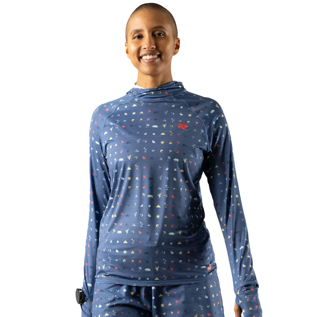 rabbit - UPF Deflector 2.0 - Bijou Blue Icon - Women's