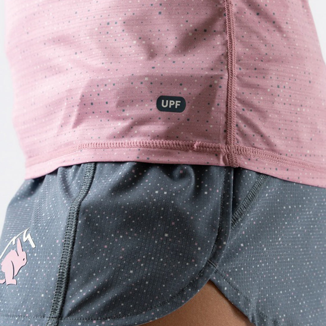 rabbit - UPF Deflector 2.0 - Pink Nectar Squares - Women's