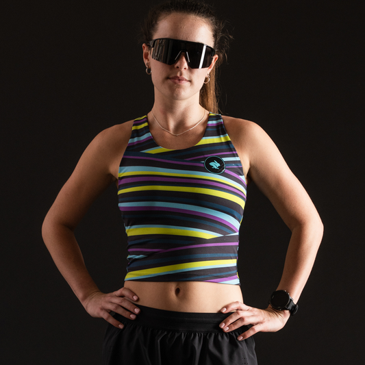 rabbit - Crusher Pocket Crop - Acid Lime - Women's