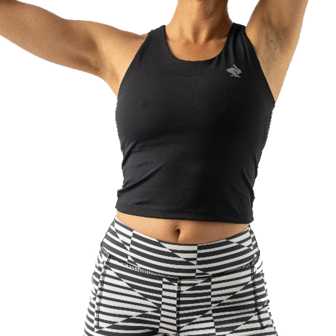 rabbit - Crusher Pocket Crop - Black - Women's