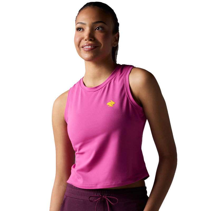 rabbit - EZ Crop Tank - Cactus Flower - Women's