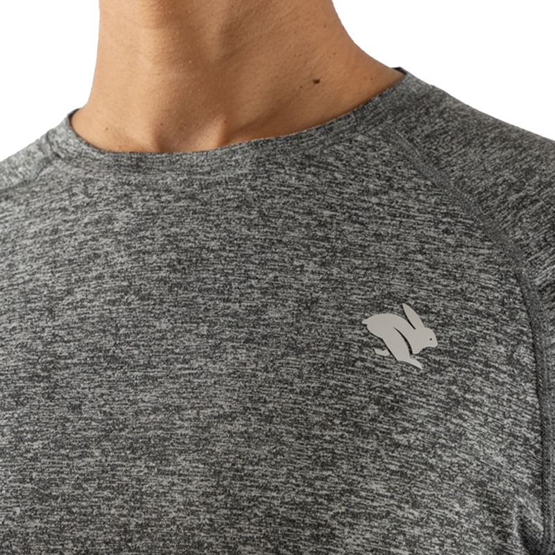 rabbit - EZ Tee LS - Charcoal - Women's