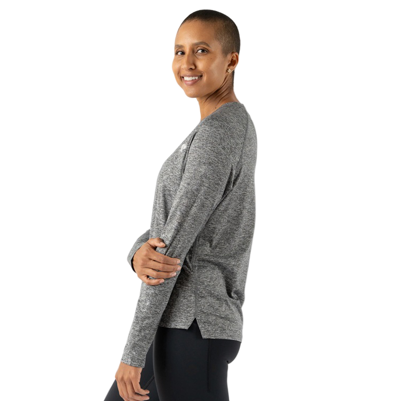 rabbit - EZ Tee LS - Charcoal - Women's
