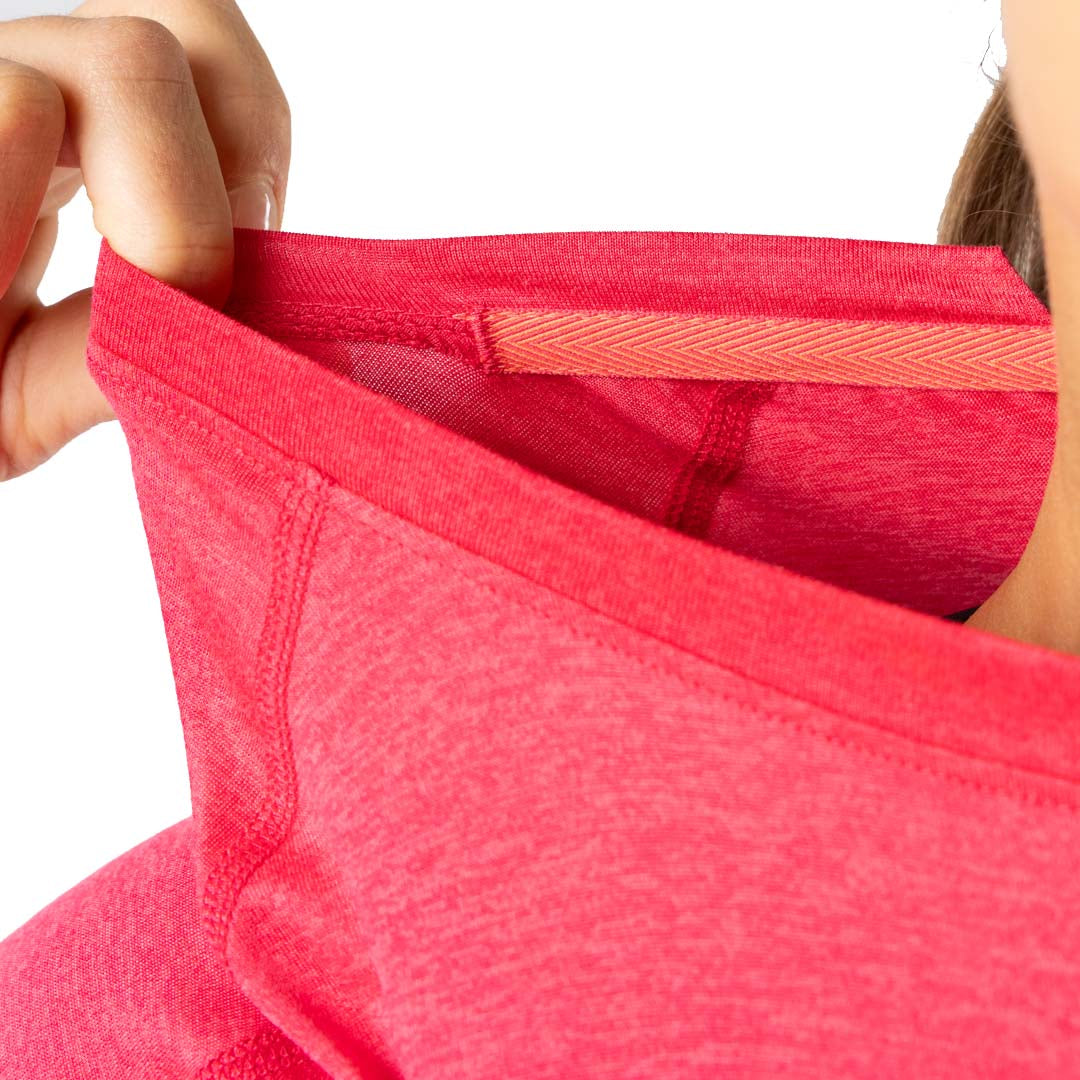 rabbit - EZ Tee LS - Raspberry - Women's