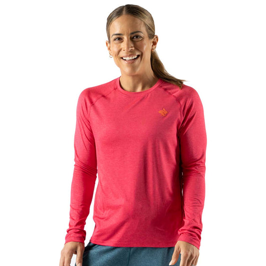 rabbit - EZ Tee LS - Raspberry - Women's