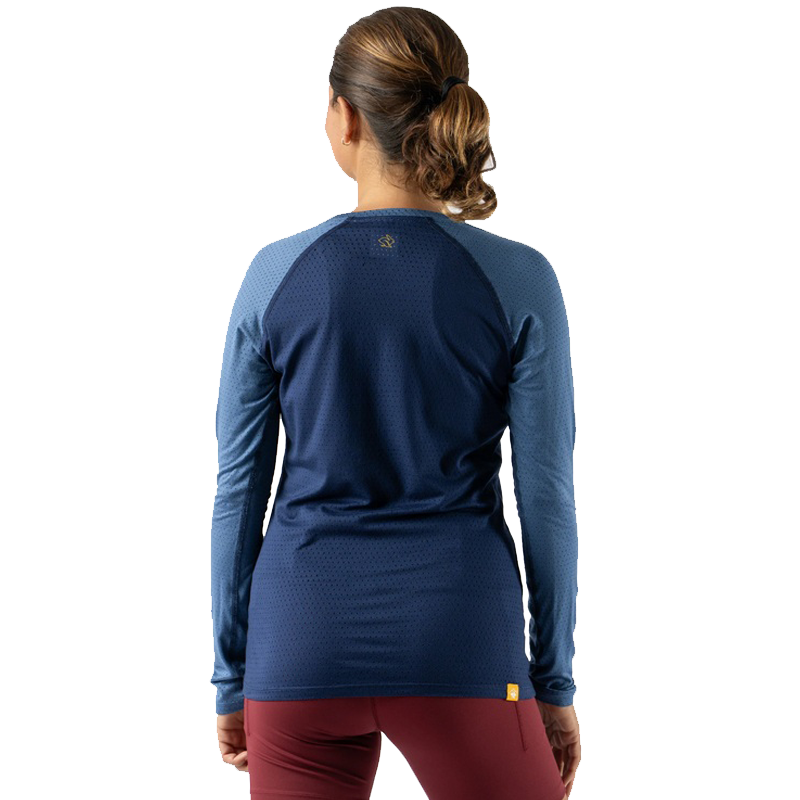 rabbit - EZ Tee Perf LS Trail - Pageant Blue - Women's