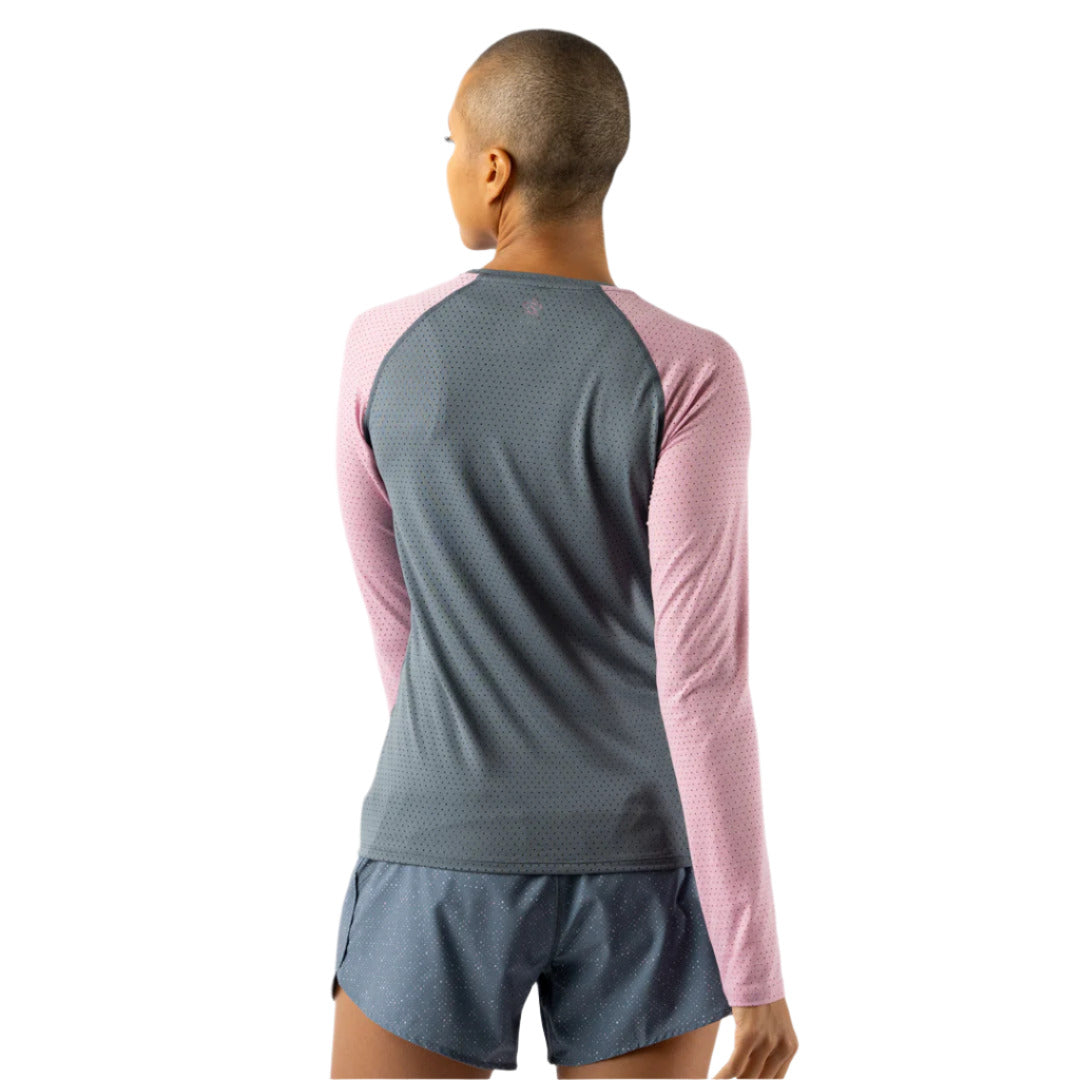 rabbit - EZ Tee Perf LS Trail - Stormy Weather - Women's