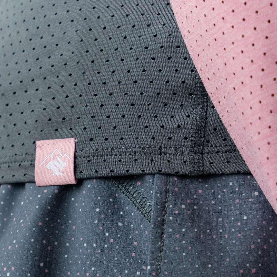 rabbit - EZ Tee Perf LS Trail - Stormy Weather - Women's