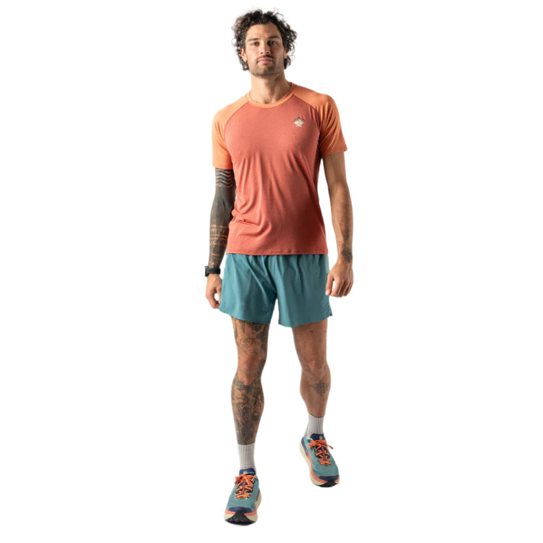 rabbit - EZ Tee Perf Trail SS - Langoustino - Men's