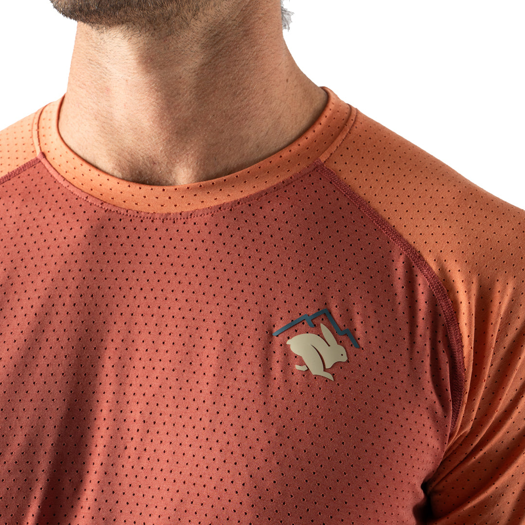 rabbit - EZ Tee Perf Trail SS - Langoustino - Men's