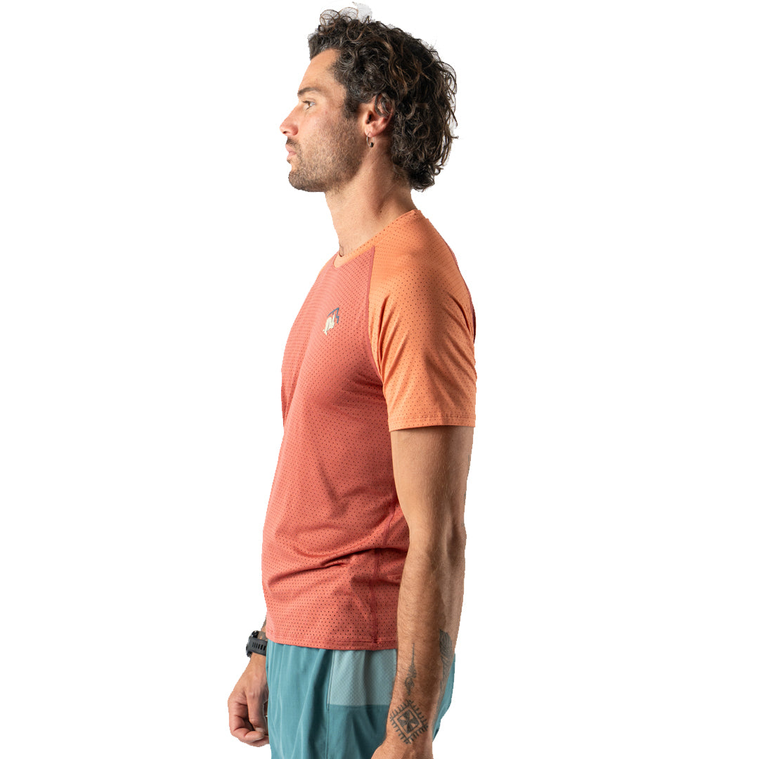 rabbit - EZ Tee Perf Trail SS - Langoustino - Men's