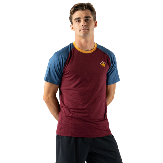 rabbit - EZ Tee Perf Trail SS - Tawny - Men's