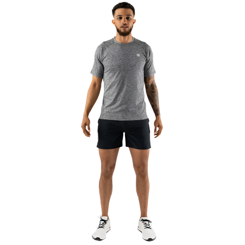 rabbit - EZ Tee SS - Charcoal Heather - Men's