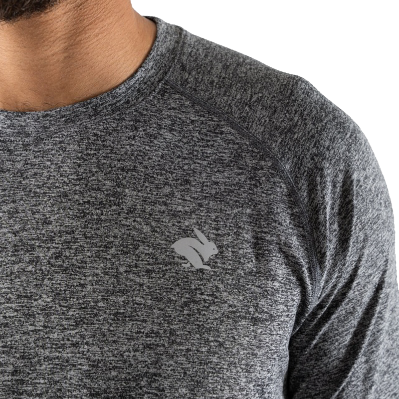 rabbit - EZ Tee SS - Charcoal Heather - Men's