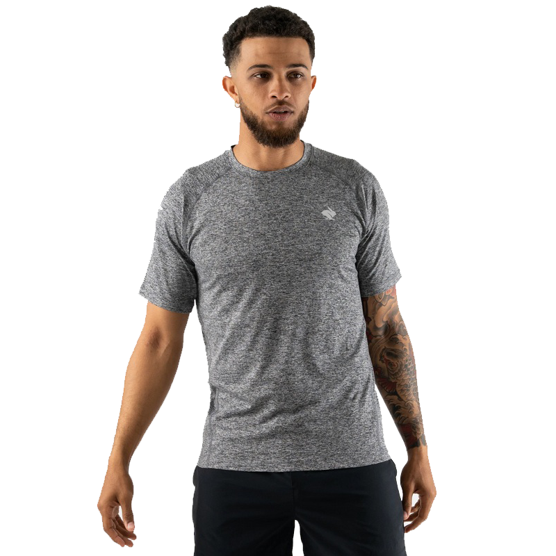 rabbit - EZ Tee SS - Charcoal Heather - Men's